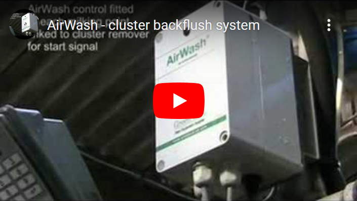 AirWash - cluster backflush system
